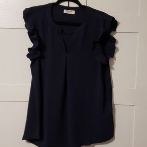 Ladies ruffle sleeve top